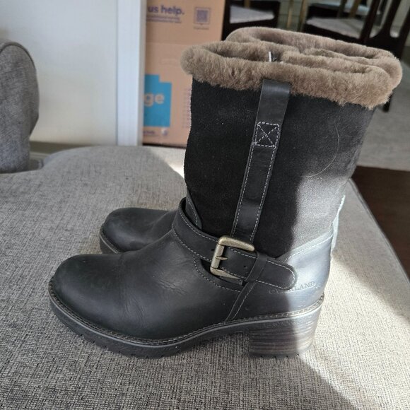 Overland Sheepskin Sherpa lined Boots - Picture 1 of 5